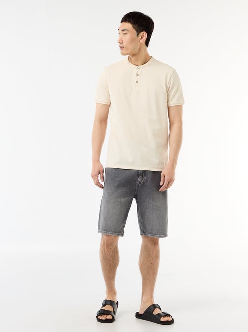 Polo cuello mao - Kiabi