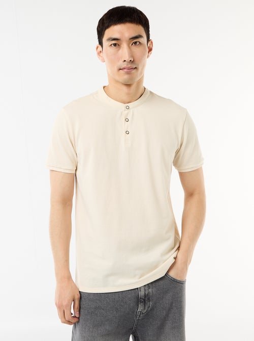 Polo cuello mao - Kiabi