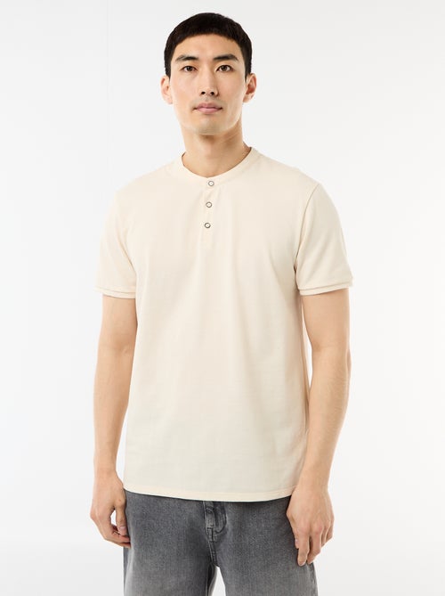 Polo cuello mao - Kiabi