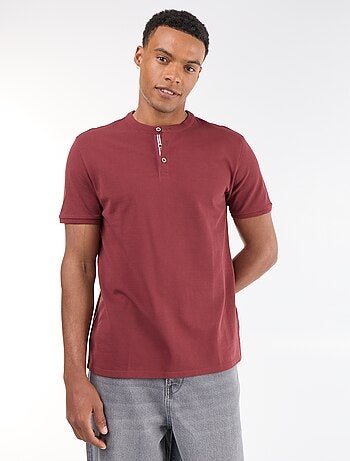 Polo cuello mao