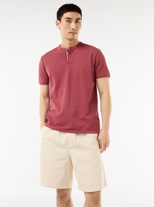 Polo cuello mao - Kiabi