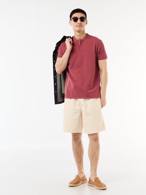 Polo cuello mao - Kiabi