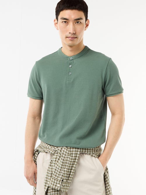 Polo cuello mao - Kiabi