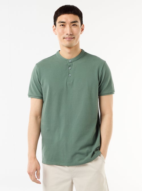 Polo cuello mao - Kiabi