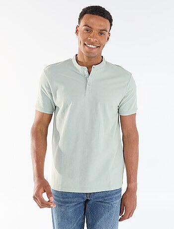 Polo cuello mao
