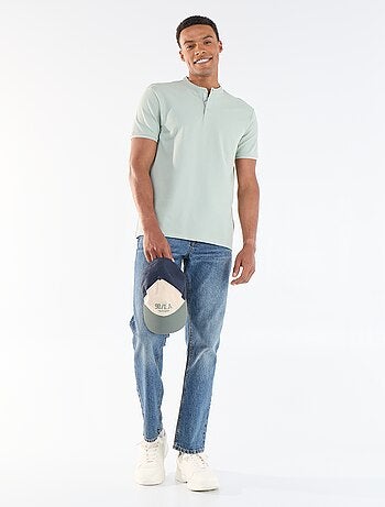 Polo cuello mao