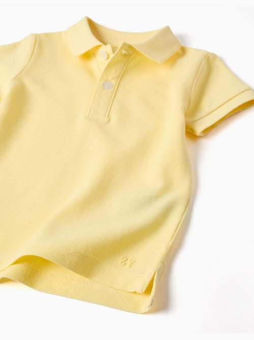 Polo de algodón de manga corta - Kiabi