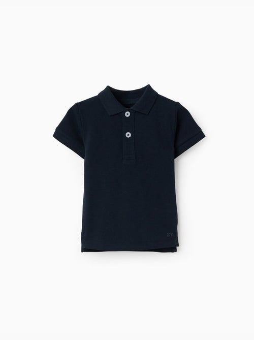 Polo de algodón de manga corta - Kiabi