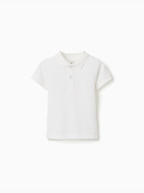 Polo de algodón de manga corta - Kiabi