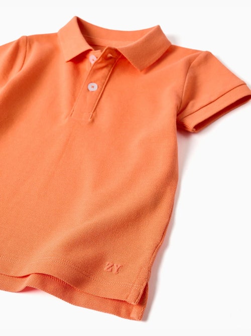 Polo de algodón de manga corta - Kiabi