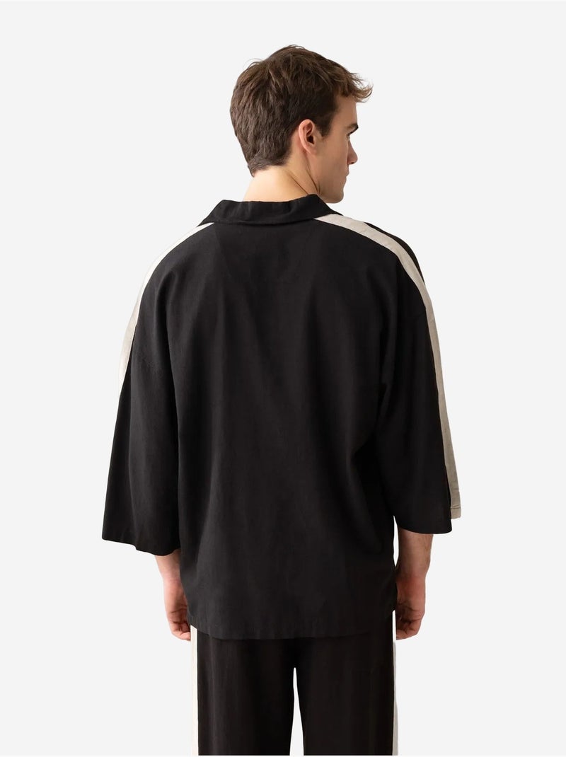 Polo de algodón giesto Negro - Kiabi