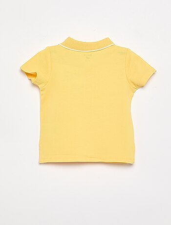 Polo de algodón piqué