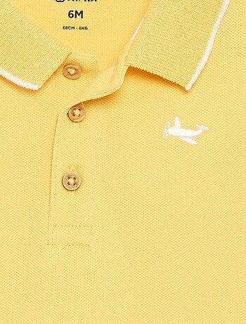 Polo de algodón piqué