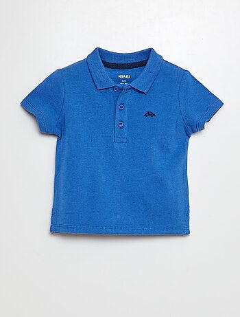 Polo de algodón piqué