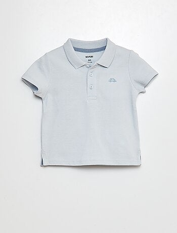 Polo de algodón piqué