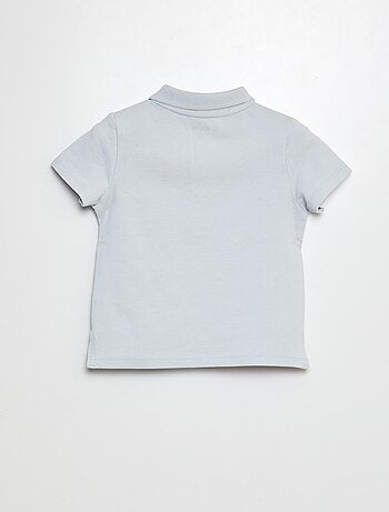 Polo de algodón piqué