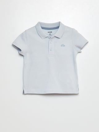 Polo de algodón piqué