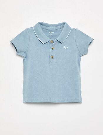 Polo de algodón piqué
