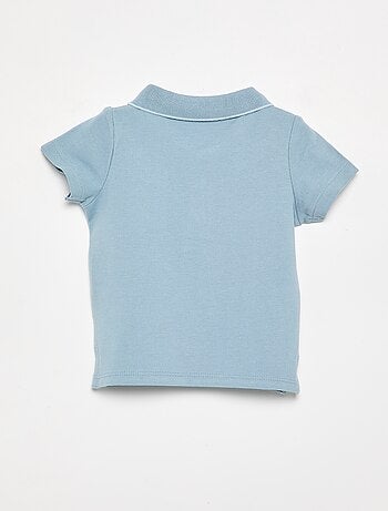Polo de algodón piqué