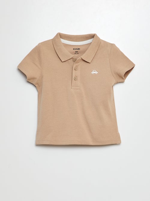 Polo de algodón piqué - Kiabi