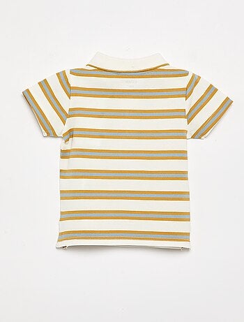 Polo de algodón piqué