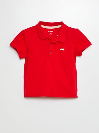 Polo de algodón piqué