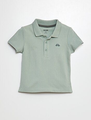 Polo de algodón piqué