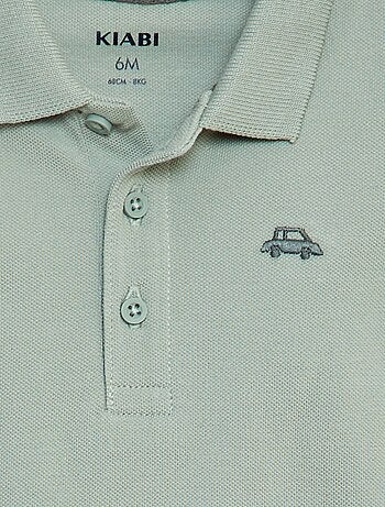 Polo de algodón piqué