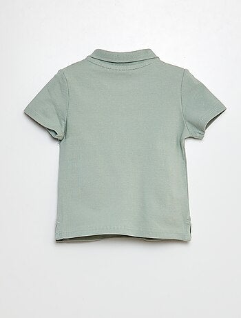 Polo de algodón piqué