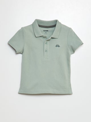 Polo de algodón piqué