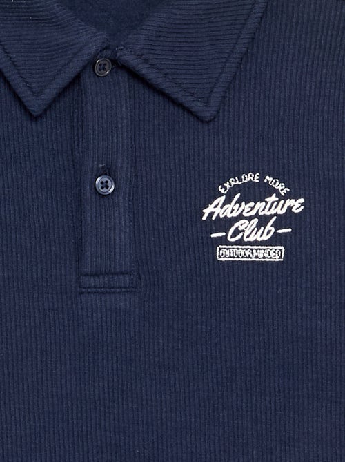 Polo de canalé - Kiabi