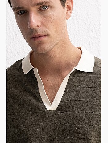 Polo de corte cómodo giesto
