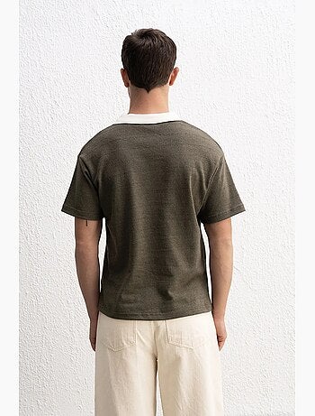 Polo de corte cómodo giesto