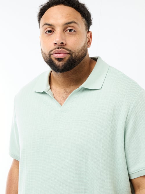 Polo de corte regular y manga corta - Kiabi Polo de corte regular y manga corta - Kiabi
