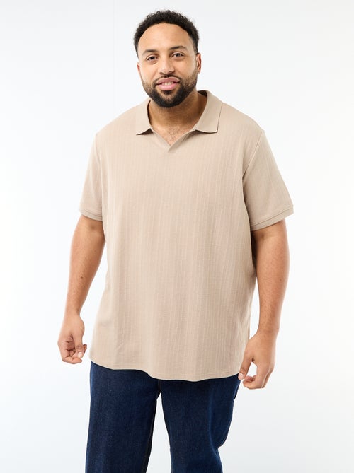 Polo de corte regular y manga corta - Kiabi