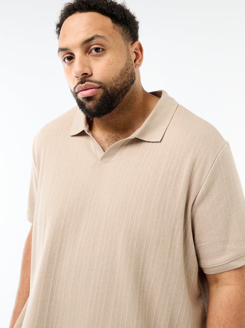 Polo de corte regular y manga corta - Kiabi