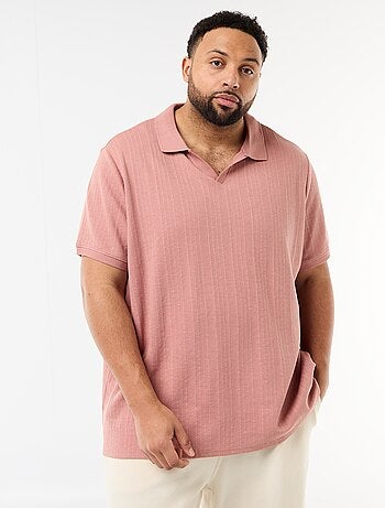 Polo de corte regular y manga corta