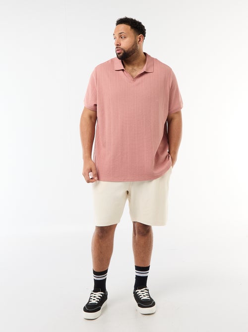 Polo de corte regular y manga corta - Kiabi