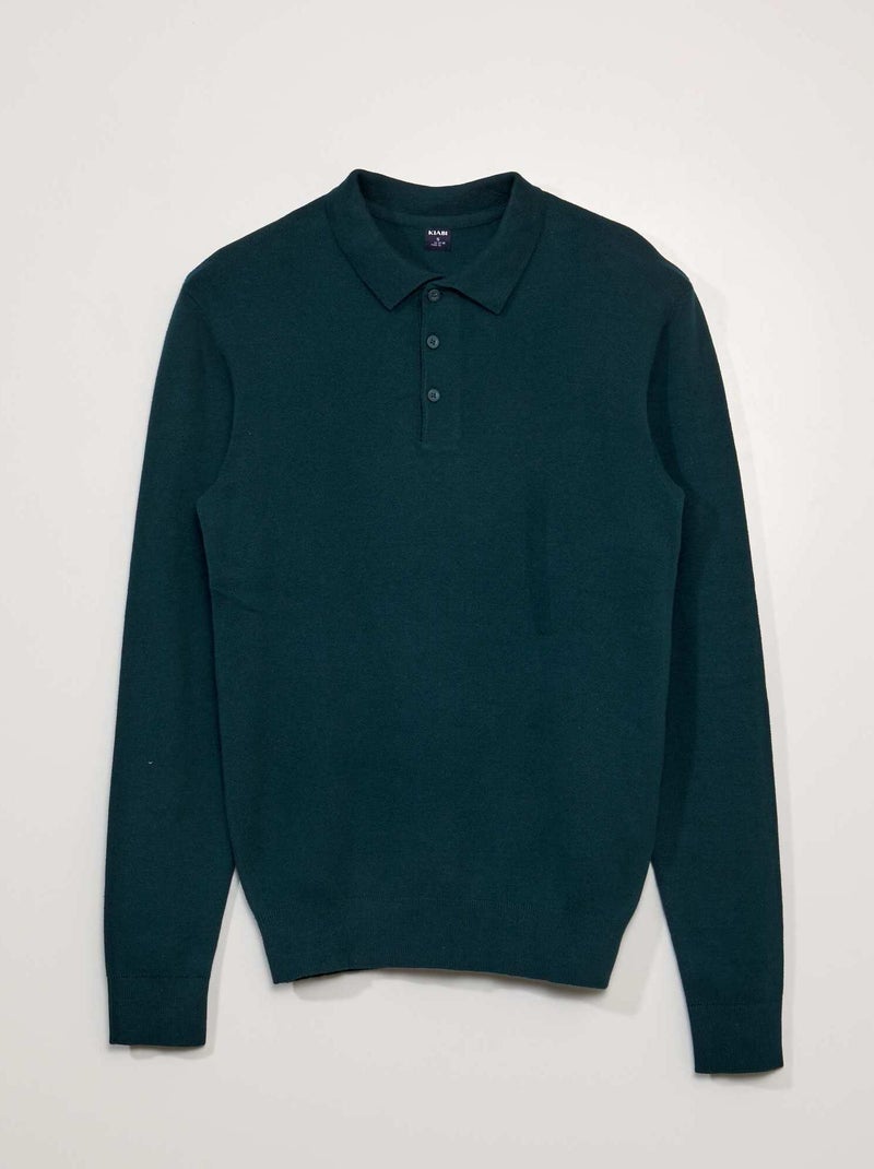 Polo de felpa VERDE - Kiabi