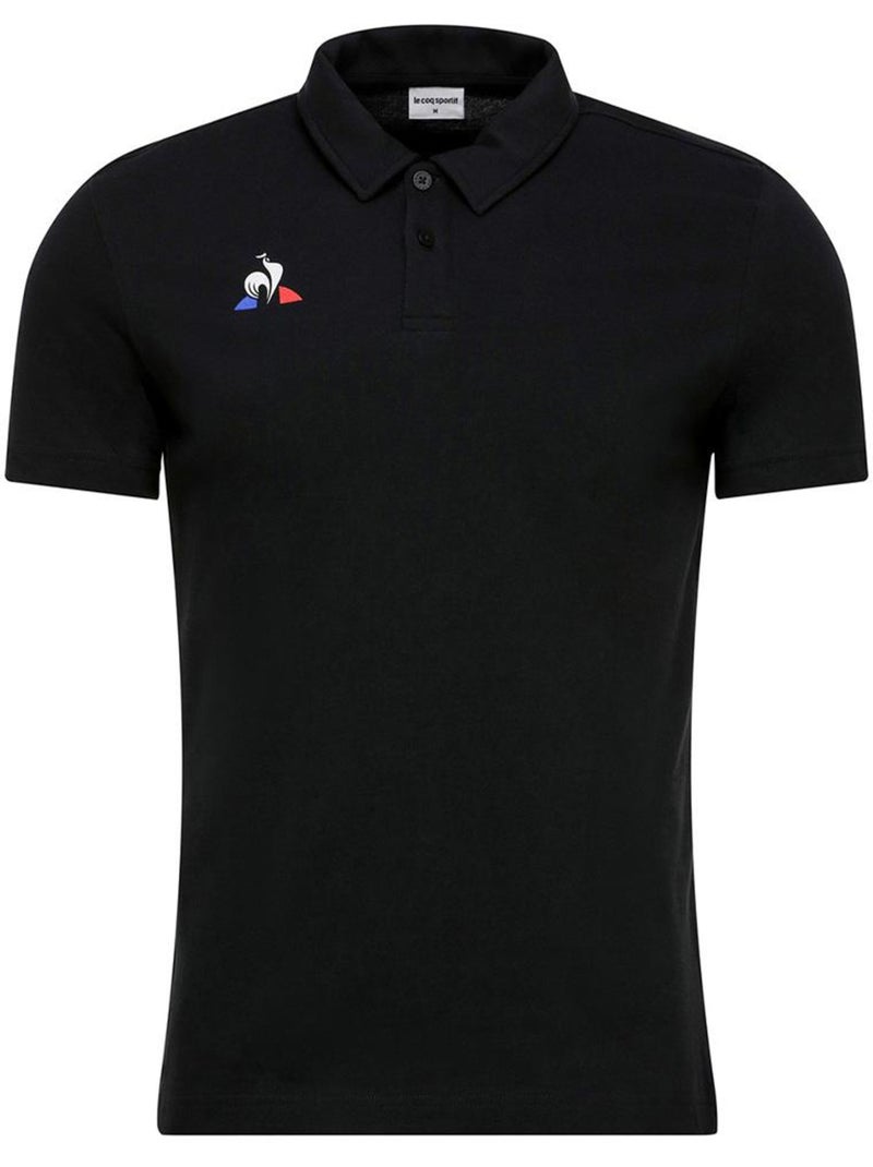 Polo de hombre Le Coq Sportif Negro - Kiabi