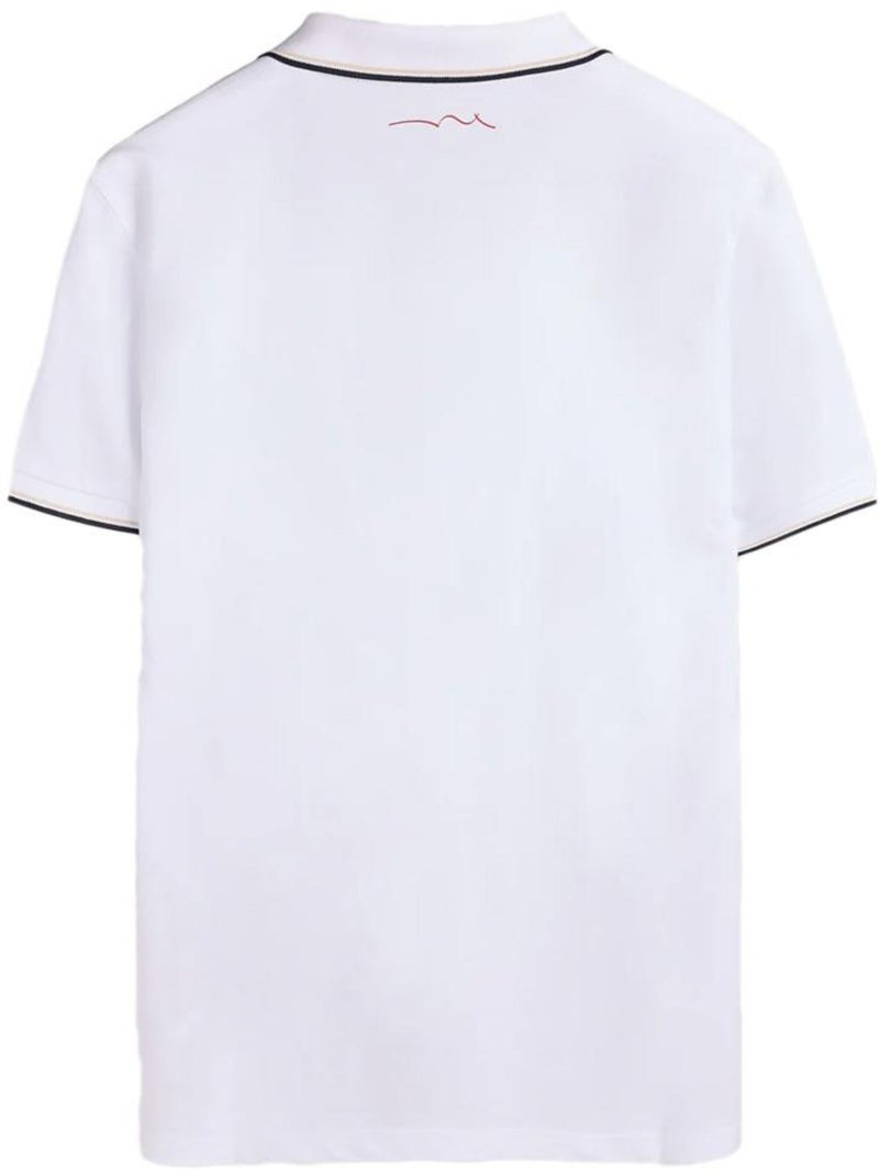 Polo de hombre teddy smith Blanco Negro - Kiabi