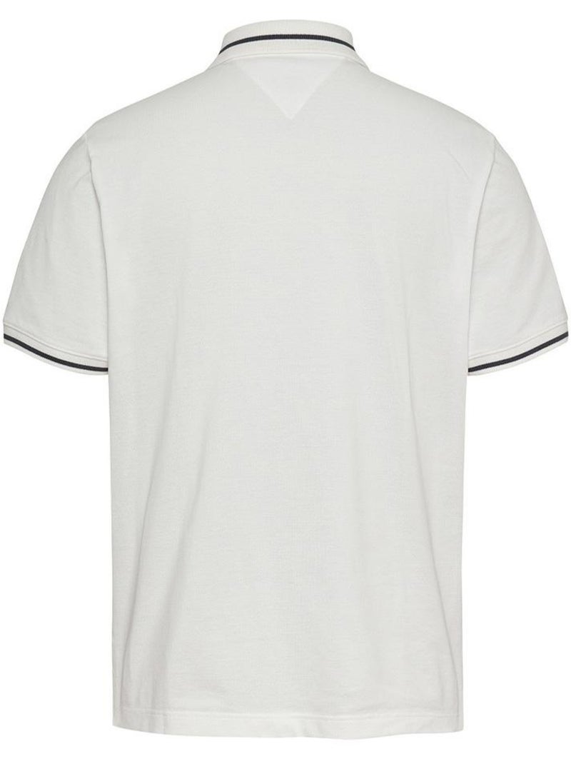 Polo de Hombre Tommy Hilfiger con Detalles en Contraste Crudo - Kiabi