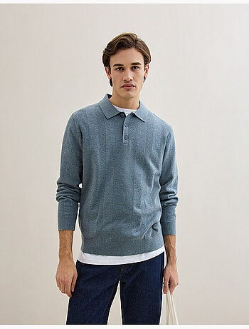 Polo de malla, MO Fashion