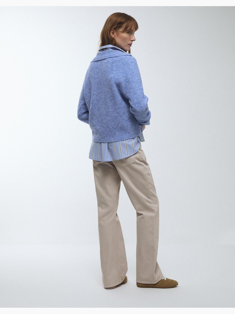Polo de malla, MO Fashion Azul - Kiabi