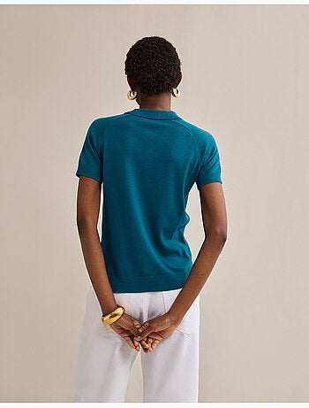 Polo de malla, MO Fashion