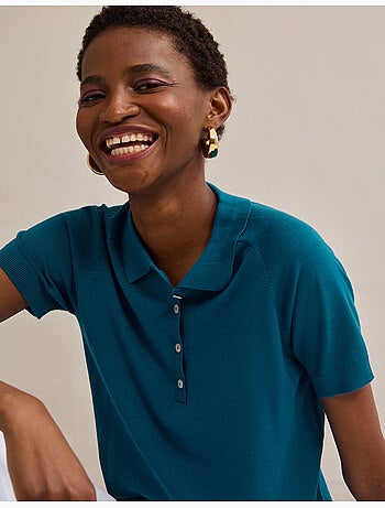 Polo de malla, MO Fashion
