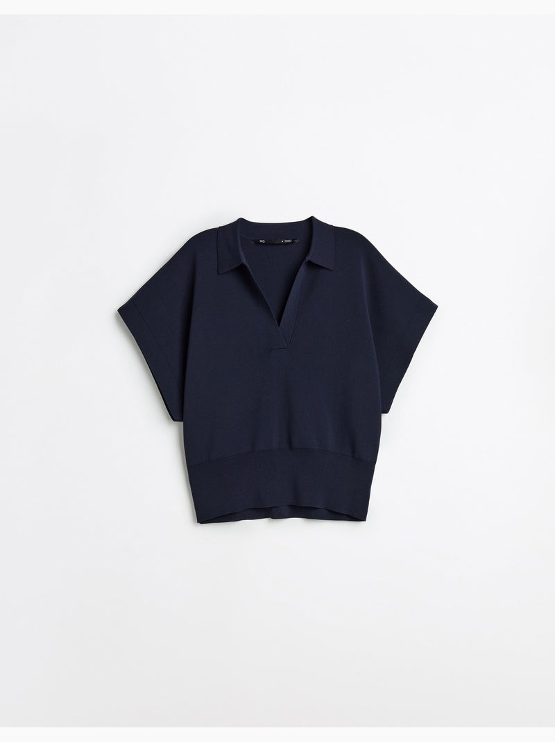 Polo de malla, MO Fashion Azul - Kiabi