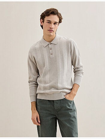 Polo de malla, MO Fashion