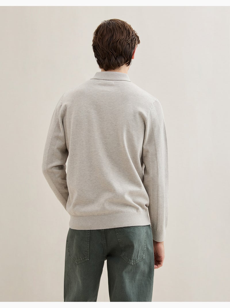 Polo de malla, MO Fashion Beige - Kiabi