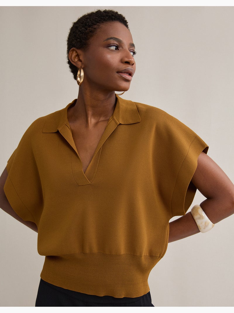 Polo de malla, MO Fashion Beige - Kiabi